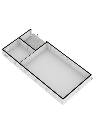 Floorplan - 't Pad 21, 9365 TA Niebert